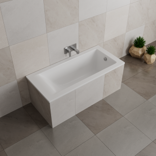 Ванна из литьевого мрамора Delice Diapason DLR330009 180х80